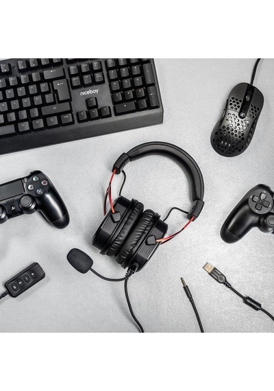 Niceboy Oryx X700 Legend Oyuncu Kulaklığı 7.1 Surround Pc Ps Xbox