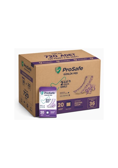 Prosafe Günlük Ped Extra Uzun 720 Adet