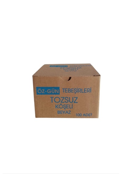Öz-gün Tebeşir 1 Kutu 100 Adet Köşeli Tebeşir
