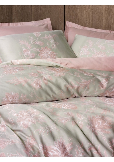 Cotton Box 1771-cb Saten Ck Nevresım Takımı Betula Pudra