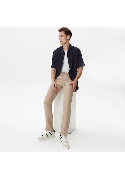 Nautica Erkek Lacivert Classic Fit Kısa Kollu Gömlek Düz W35416t Lacivert