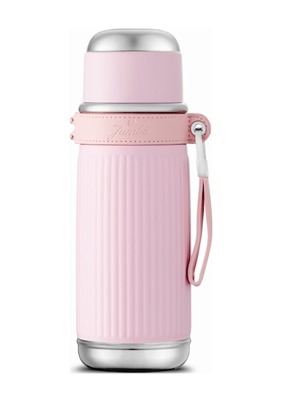 Jumbo Magic Pipetli Pembe Termos 850 Ml