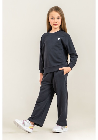 Rolypoly Kız Çocuk Sweet And Chic Antrasit Eşofman Takımı Rp3921-c-v1 Rp3921-c-v1