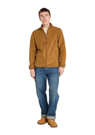 Timberland Full Zip Polar Fleece Ceket - Tb0a6hm3eh21-11298 Kahverengi