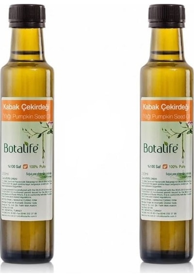 Botalife Kabak Çekirdeği Yağı 2 x 250 ML