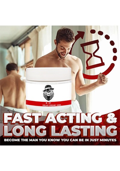 B-x7 Geciktiricikrem Delaycream 100 Ml X7efekt Erkek Kremi
