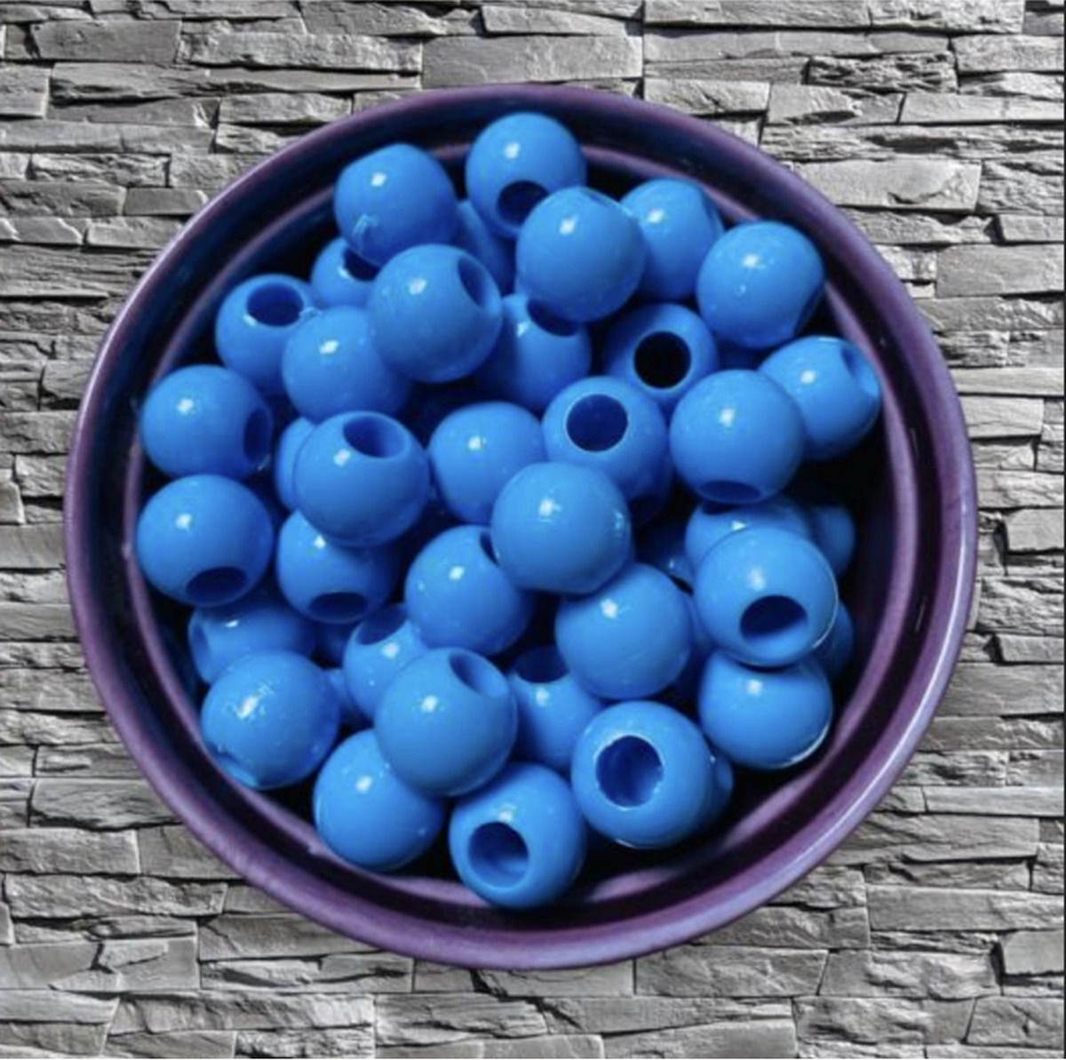 14 Mm Plastik Kuzu Boncuk - 50 Adet