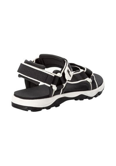 Jack Wolfskın Jack Wolfskin Unisex Çocuk Sandalet Seven Seas 3 Siyah 6000 Siyah