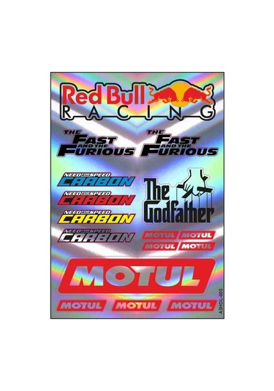 A5 Hologram Sticker 075 Tek Paket Çoklu Sticker Standart