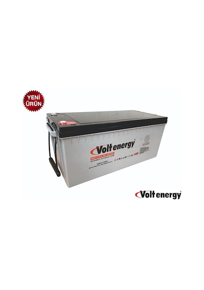 Volt Energy 12 V 225 Amper Jel Akü Deep Cyle Nanocarbon