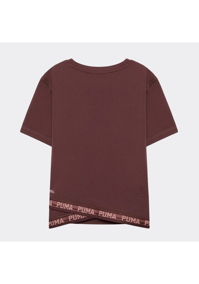 Puma Strong Cross Kadın Kahverengi Tişört 528494-13