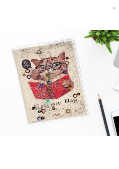 Vukı Sulu Kapaklı Mını Defter Kedı Vk-0108-06