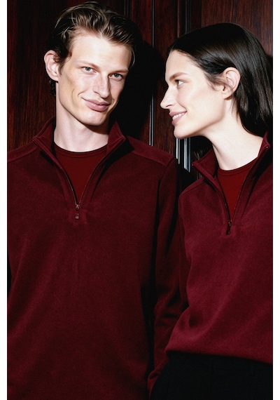 AC&Co / Altınyıldız Classics Erkek Bordo Anti-Pilling Tüylenme Yapmayan Standart Fit Bato Yaka Soğuk Geçirmez Polar Sweatshirt 4A5221100016BRDM AC&Co / Altınyıldız Classics Erkek Bordo Anti-Pilling Tüylenme Yapmayan Standart Fit Bato Yaka Soğuk Geçirmez Polar Sweatshirt 4A5221100016BRDM