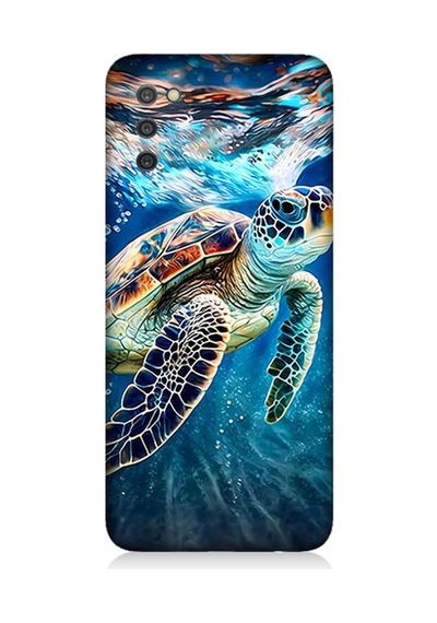 Samsung Galaxy A03s Uyumlu Silikon Kılıf Deniz Kaplumbağası