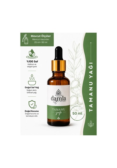 Biodamla Natural Tamanu Yağı 50 Ml