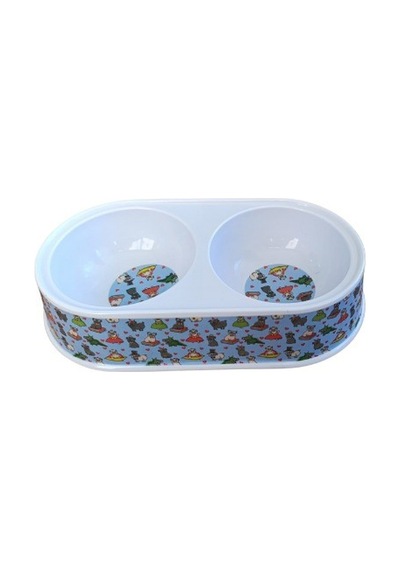 Senye İkili Melamin Mama Kabı 27 Cm