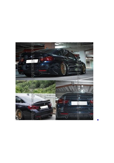 Bmw 4 Serisi F36 Grandcoupe Psm Spoyler 2014 2020 Parlak Siyah