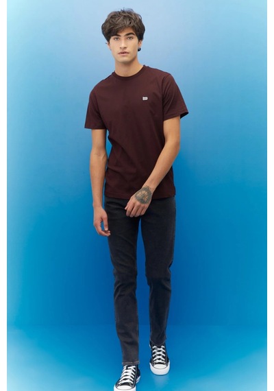 Lee Erkek Rider Slim Fit Normal Bel Denim Esnek Jean Kot Pantolon Siyah