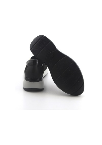 Oxford Klasik Kadın Diğer 5d5458ds Donna Serena 5458ds Camoscio Glitter Nero Siyah