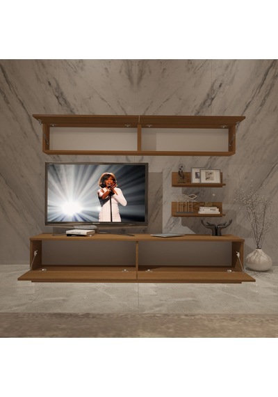 Decoraktiv Eko 5b Slm Std Tv Ünitesi Tv Sehpası Ceviz
