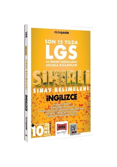Yargı Lgs İngilizce Son 15 Yılda Sıklıkla Kullanılan Sihirli Sınav Kelimeleri 10 Deneme İlaveli Yargı Yayınları
