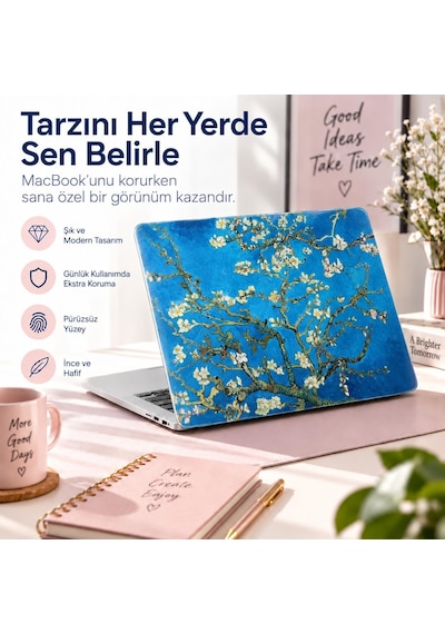 Macbook Pro 13 İnç Kristal Parlak Şeffaf Sert Kılıf Hard Case A2338 M1 M2 A2251 A2289 Uyumlu + Çiçek Desenli 3m Sticker + Şeffaf Klavye Koruyucu 3'lü Set Açık Yeşil Belirtilmemiş Macbook Pro 13 İnç Kristal Parlak Şeffaf Sert Kılıf Hard Case A2338 M1 M2 A2251 A2289 Uyumlu + Çiçek Desenli 3m Sticker + Şeffaf Klavye Koruyucu 3'lü Set Açık Yeşil Belirtilmemiş