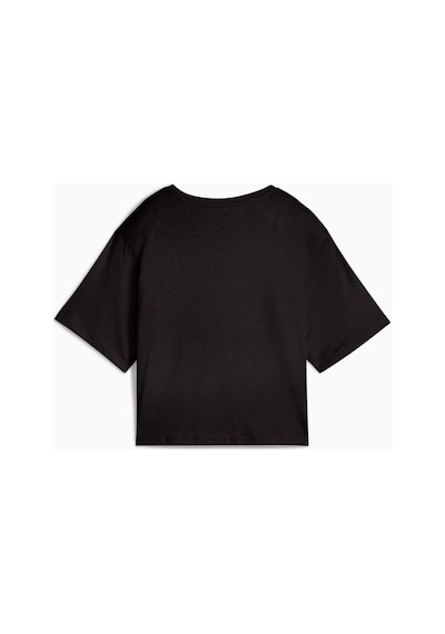 Puma Kadın Ess Cropped No. 1 Logo Tee Tişört 68497201 Siyah