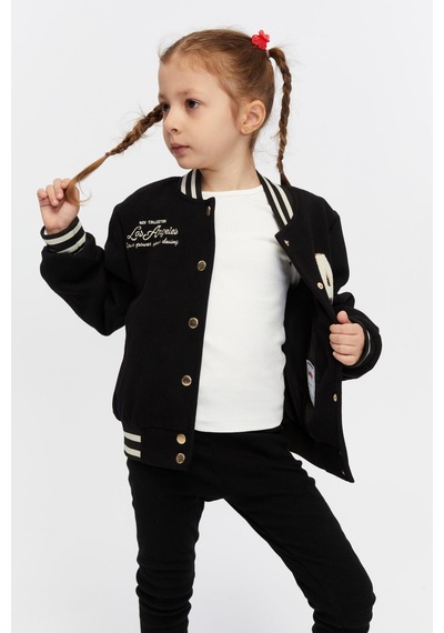 Benitto Kids Benittokids Kız Çocuk Kolej Ceket 51325 Siyah