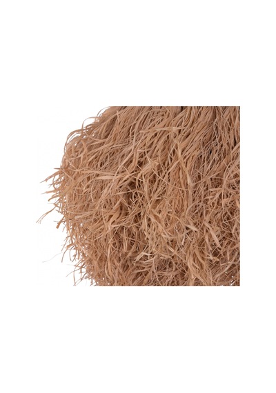 Curly Rafya Avize Saman Sarısı