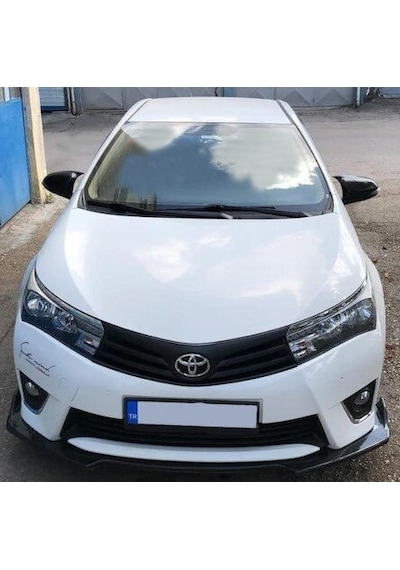 Toyota Corolla Uyumlu Yarasa Ayna Kapağı 2013 - 2018 Piano Black