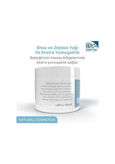 Babyton Pişik Önleyici Krem 50 ML