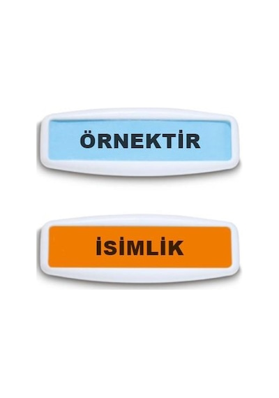 Lamiess Lms 7005 Mıknatıslı Yaka İsimliği 25'Li