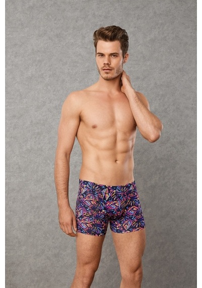 Doreanse Erkek Modal Çok Renkli Baskılı Normal Paça Boxer 1861 Çok Renkli