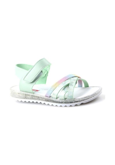 Arzen 02414 Orto Pedik Kız Çocuk Sandalet Yeşil
