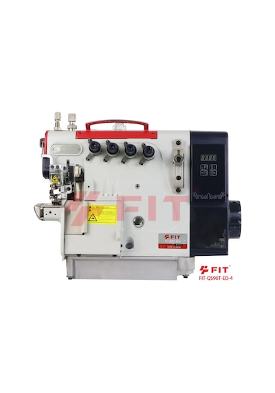 FİT-QS90T-ED-4 Mini Burunlu Transportlu 4 İplik Overlok Makinası