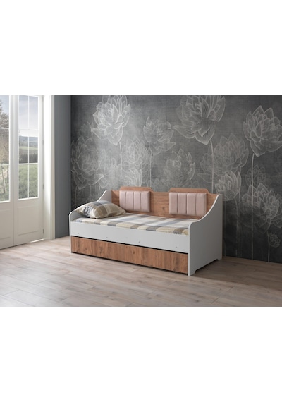 Trend Yavrulu Çekmeceli Karyola Genç Odası Koltuk 90x190
