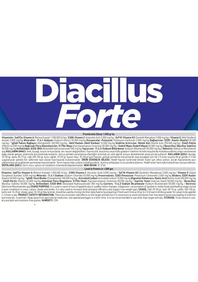 Vetasupra Diacillus Forte 500gr 1 Koli - 20 Adet