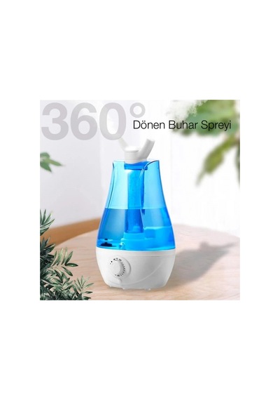 Evonest Buhar Makinesi Hortum Hariç Çift Sprey Ultrasonik Hava Nemlendirici 3.5l