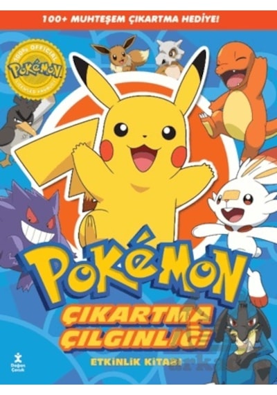 Pokemon - Pikachu Çıkartma Çılgınlığı Etkinlik Kitabı