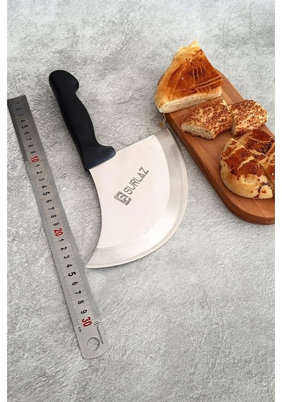 Sürlaz Ekmek Bıçağı Börek Bıçağı Pide Kesici Zırh Bıçak Seti 2'li Genel
