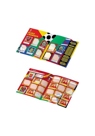 Almanya Euro 2024 Avrupa Şampiyonası Match Attax - Resmi Futbolcu Sticker Dergisi + 6 Adet Sticker