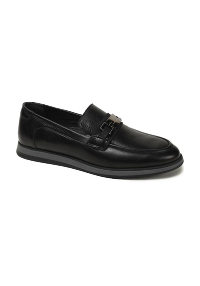 Pierre Cardin 63601 Siyah Erkek Loafer Günlük Deri Ayakkabı Siyah
