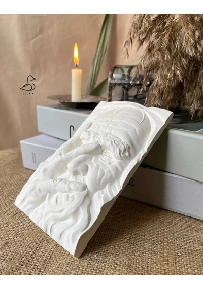 Yaşlı Adam Dekoratif Obje Biblo 17-12 Cm