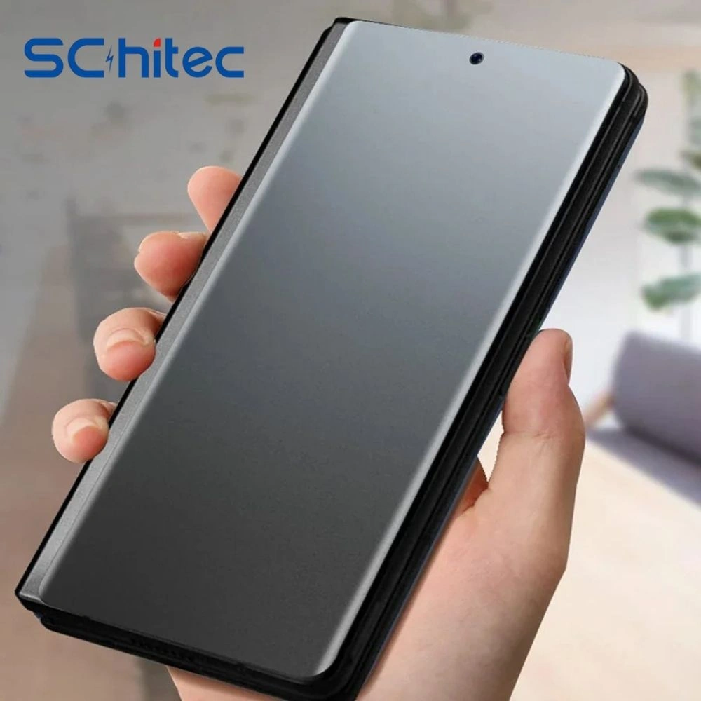 Schitec Samsung Galaxy Uyumlu Z Fold 2 Darbe Emici Premium Mat Ön Ekran Koruyucu Poliüretan Film