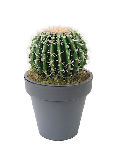Yapay Altın Fıçı Barrel Kaktüs 47 Cm-2192
