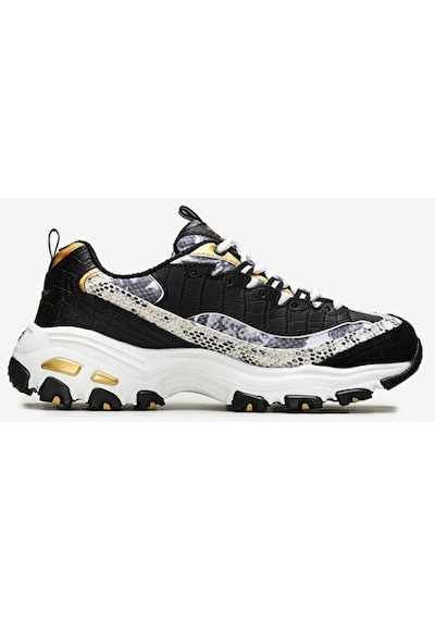 Skechers D'Lites - Runway Ready Kadın Siyah Sneakers 11918 Bwgd Siyah