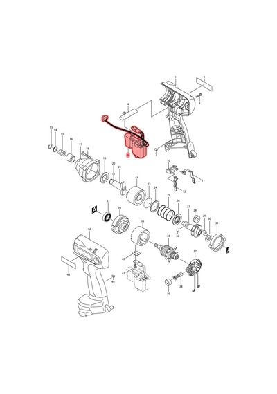 Makita 6916FD Şalter Ürün Kodu 638288-8