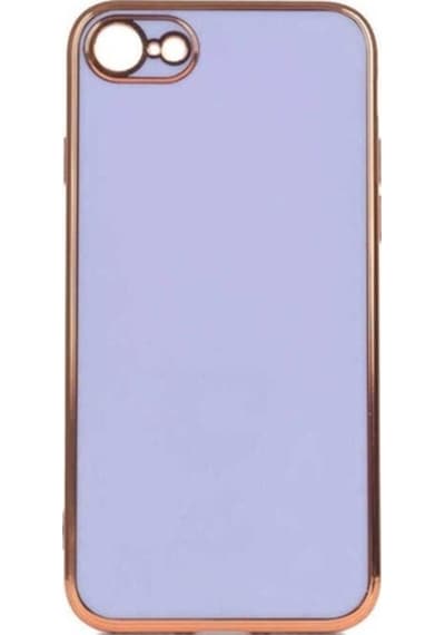 Apple Uyumlu iPhone Se 2022 Kılıf Zore Bark Kapak Mor