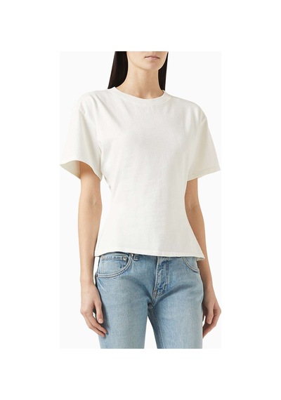 Banana Cici Eero Cinched T-shirt - Beyaz - Pamuklu Premium Kumaş İle Şık Tasarım