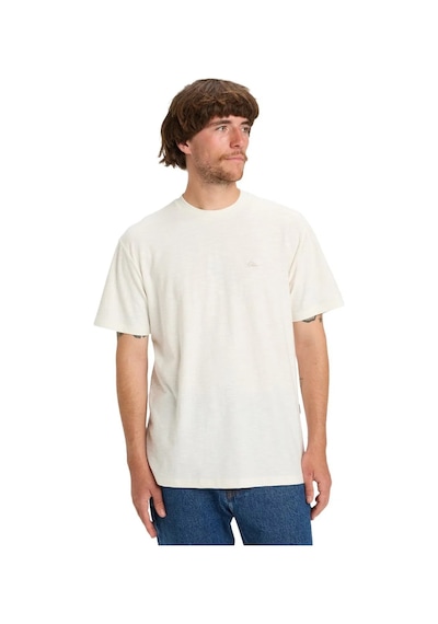 Quıksılver Slub Roundneck Erkek Snow White - Solid T-shırt Eqykt04391-15078 Beyaz